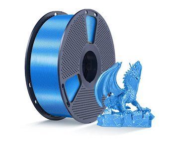 Silk PLA+ Blu/Шовковий PLA+ Синій 1кг 26643633051 фото