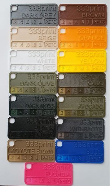 PETG Філамент 333print 1.75mm Black / Чорний 1 кг 201-1kg фото
