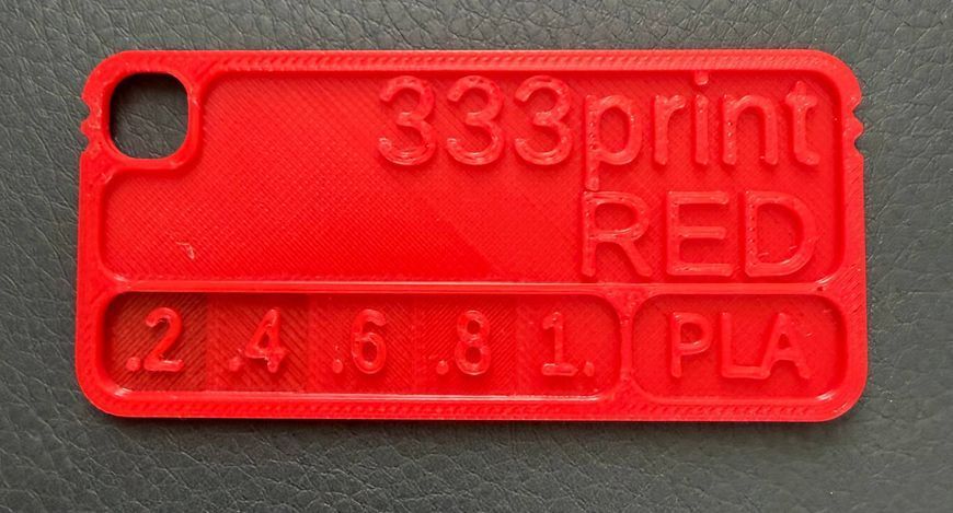PLA Червоний -- пластик для 3D друку 333print PLA Red 1кг 307-1кg фото