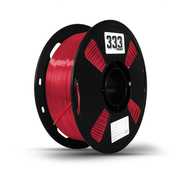 PETG Філамент 333print 1.75mm Transparent-Red / Прозоро-Червоний 1 кг 224-1kg фото