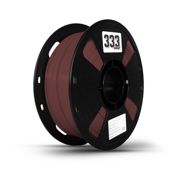 PLA Темний шоколад -- пластик для 3D друку 333print PLA Chocolate Brown 1кг 311-1кg фото
