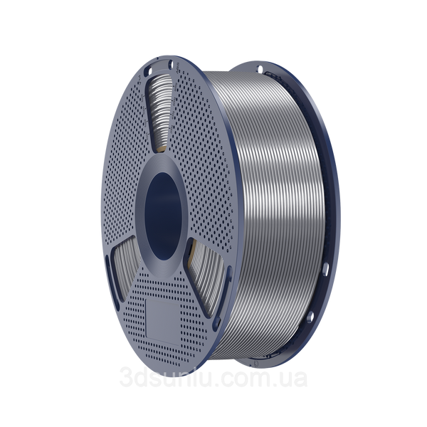 Silk PLA+ Grey /Шовковий PLA+ Сірий 1кг 2664366194 фото